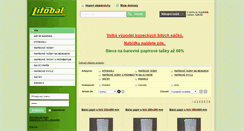 Desktop Screenshot of eshop.litobal.cz